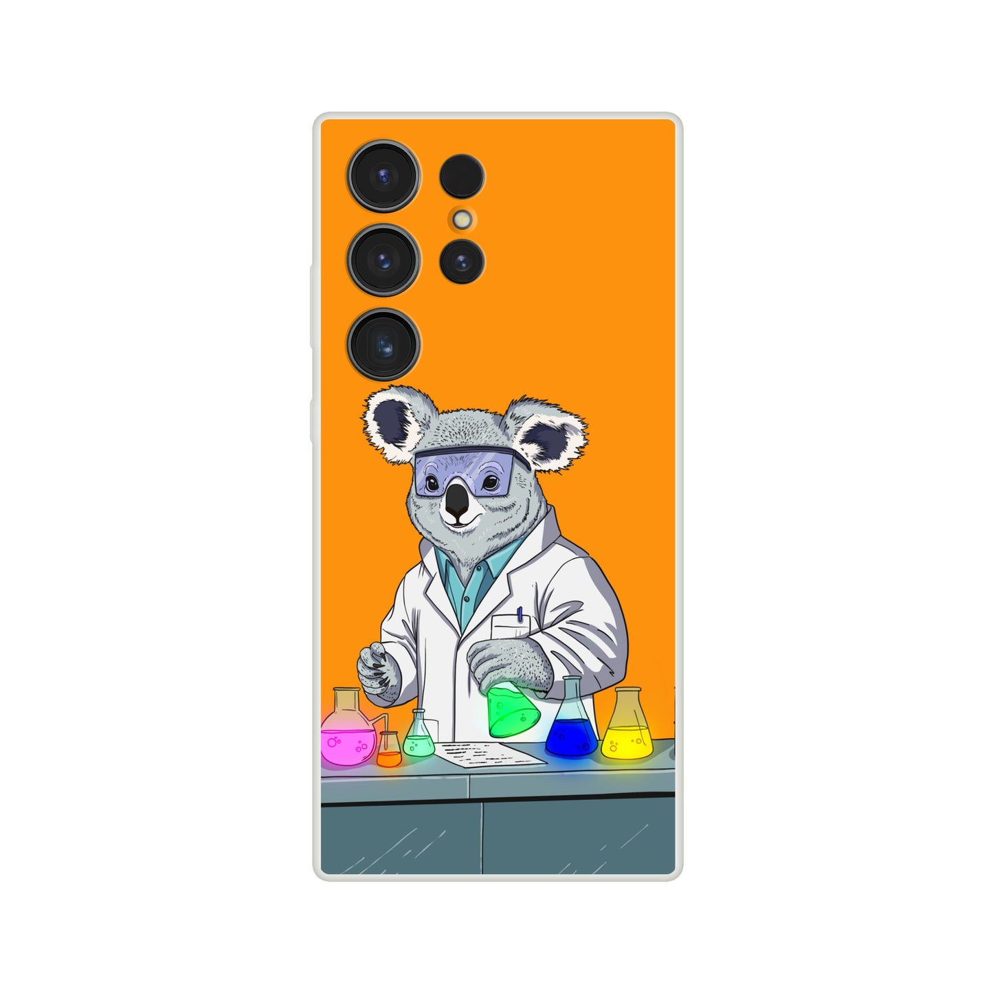 ChimiFlexi - Cover per smartphone flessibile - Lama&Koala (iPhone)