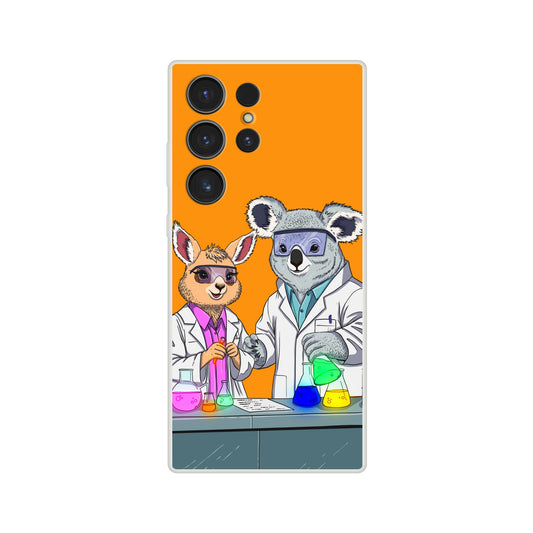 ChimiFlexi - Cover per smartphone flessibile - Lama&Koala (iPhone)