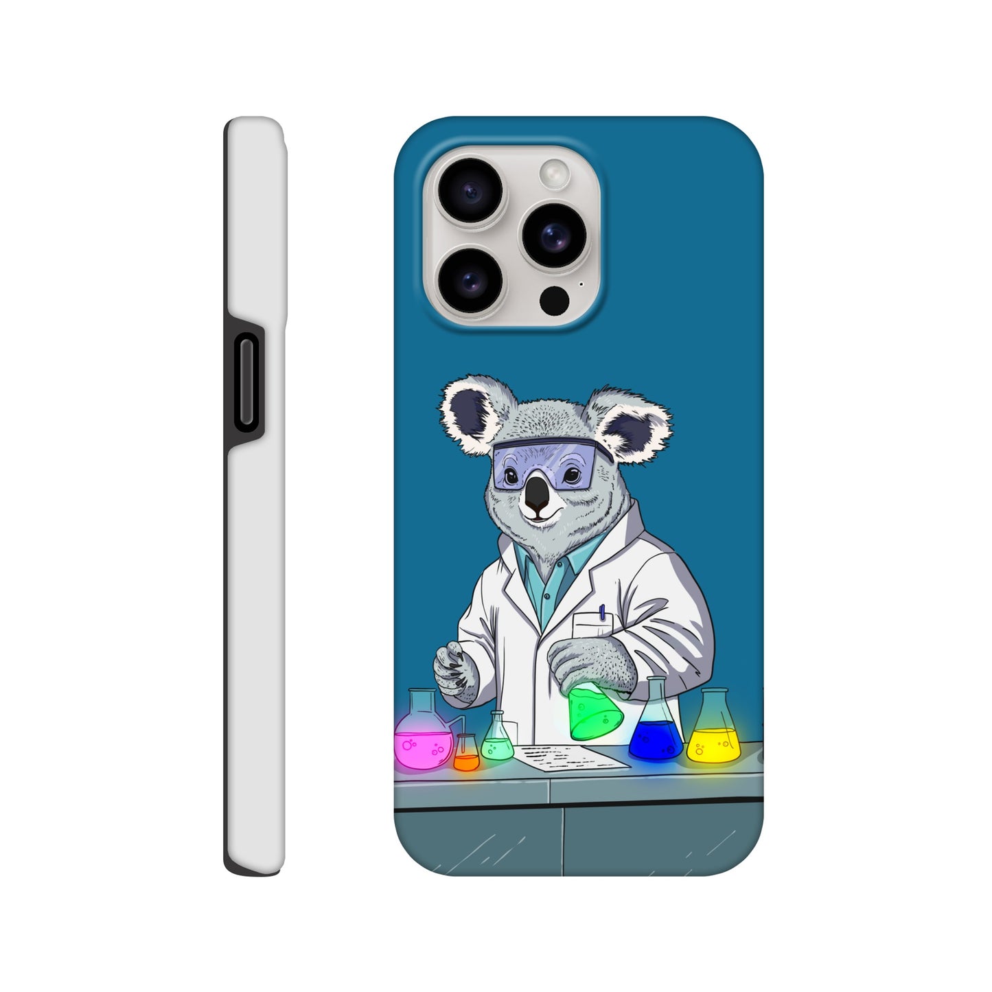 ChimiProtect - Cover rigida per famiglia Galaxy S24 - Lama&Koala