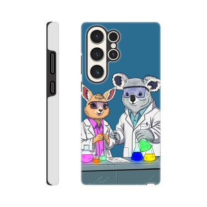 ChimiProtect - Cover rigida per famiglia Galaxy S24 - Lama&Koala