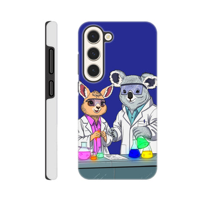 ChimiProtect - Cover rigida per famiglia Galaxy S24 - Lama&Koala