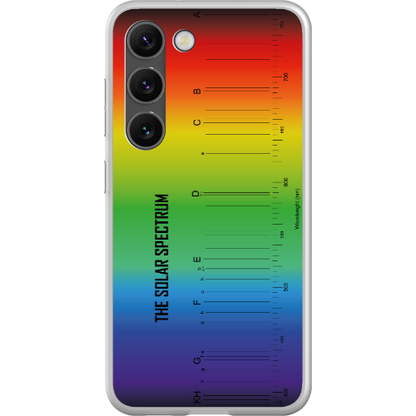 ChimiFlexi - Cover per smartphone flessibile - The Solar Spectrum (Samsung S8-S23)