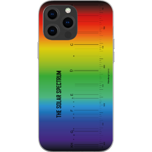 ChimiFlexi - Cover per smartphone flessibile - The Solar Spectrum (iPhone)