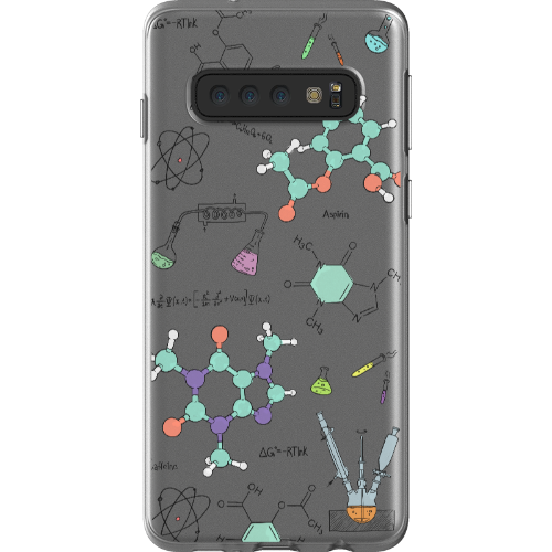 ChimiFlexi - Cover per smartphone flessibile - Chimica/Trasparente (iPhone + Samsung S9-S23)