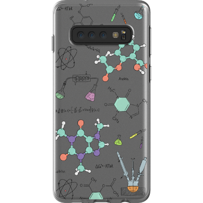 ChimiFlexi - Cover per smartphone flessibile - Chimica/Trasparente (iPhone + Samsung S9-S23)