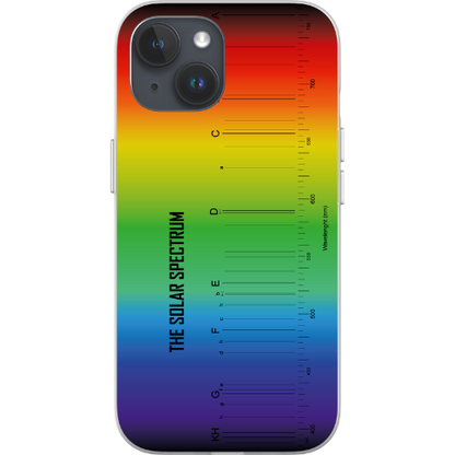 ChimiFlexi - Cover per smartphone flessibile - The Solar Spectrum (iPhone)