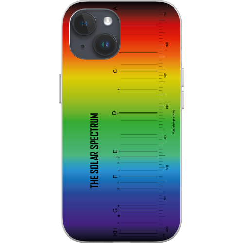 ChimiFlexi - Cover per smartphone flessibile - The Solar Spectrum (iPhone)