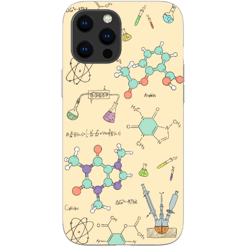 ChimiFlexi - Cover per smartphone flessibile - Chimica/colorato (iPhone + Samsung S8-S23)