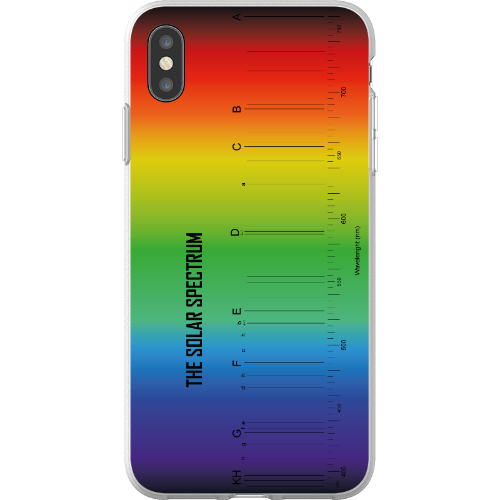 ChimiFlexi - Cover per smartphone flessibile - The Solar Spectrum (iPhone)