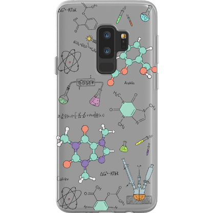 ChimiFlexi - Cover per smartphone flessibile - Chimica/Trasparente (iPhone + Samsung S9-S23)