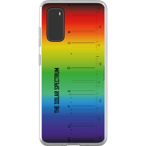 ChimiFlexi - Cover per smartphone flessibile - The Solar Spectrum (Samsung S8-S23)