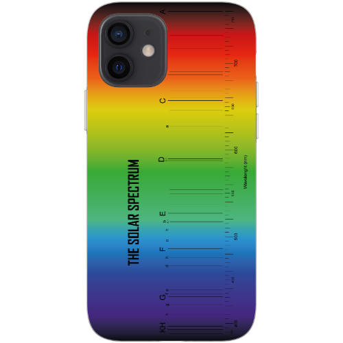 ChimiFlexi - Cover per smartphone flessibile - The Solar Spectrum (iPhone)