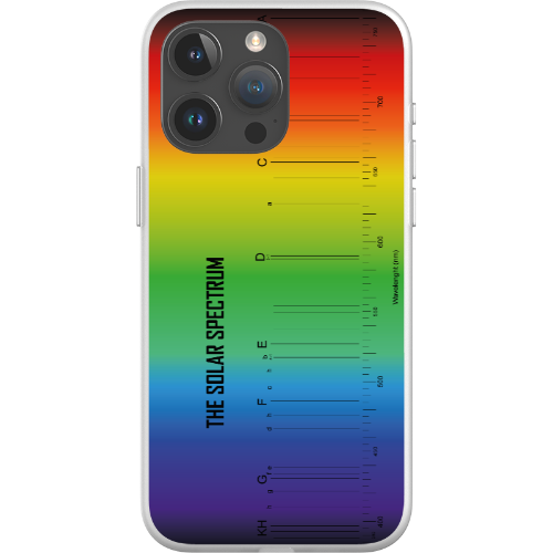 ChimiFlexi - Cover per smartphone flessibile - The Solar Spectrum (iPhone)