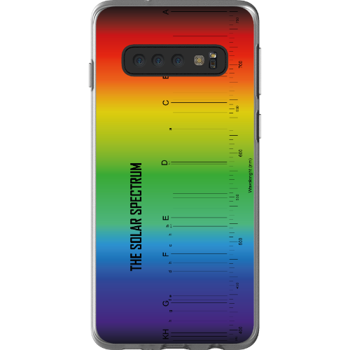 ChimiFlexi - Cover per smartphone flessibile - The Solar Spectrum (Samsung S8-S23)