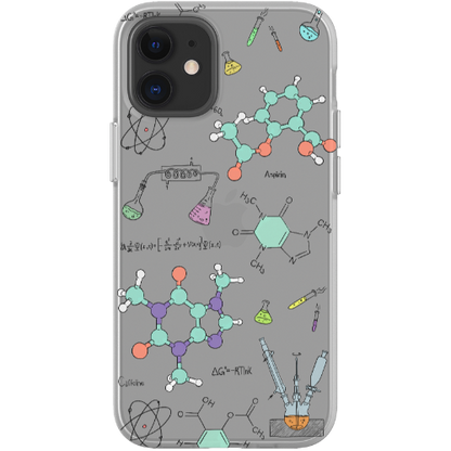 ChimiFlexi - Cover per smartphone flessibile - Chimica/Trasparente (iPhone + Samsung S9-S23)