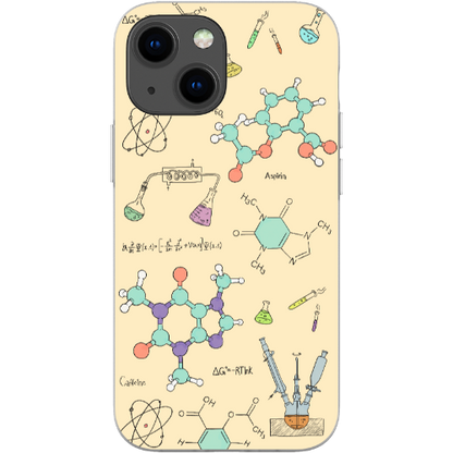 ChimiFlexi - Cover per smartphone flessibile - Chimica/colorato (iPhone + Samsung S8-S23)