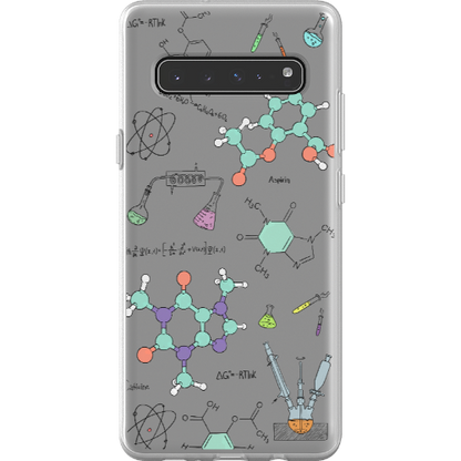 ChimiFlexi - Cover per smartphone flessibile - Chimica/Trasparente (iPhone + Samsung S9-S23)