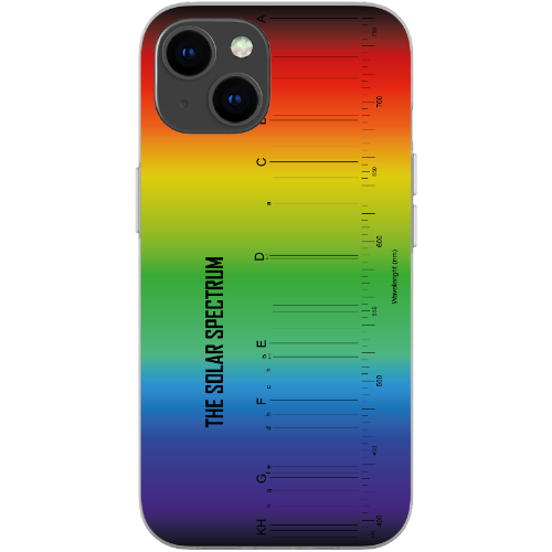 ChimiFlexi - Cover per smartphone flessibile - The Solar Spectrum (iPhone)