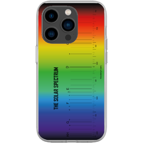 ChimiFlexi - Cover per smartphone flessibile - The Solar Spectrum (iPhone)