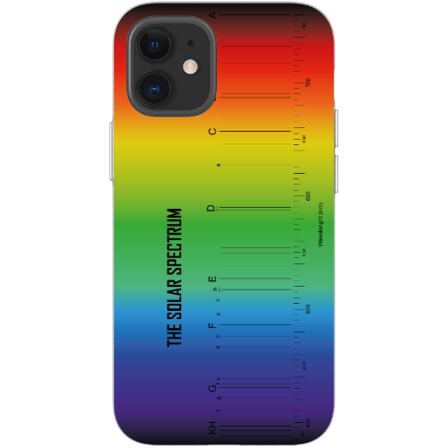 ChimiFlexi - Cover per smartphone flessibile - The Solar Spectrum (iPhone)