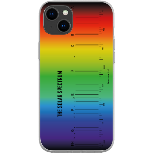 ChimiFlexi - Cover per smartphone flessibile - The Solar Spectrum (iPhone)