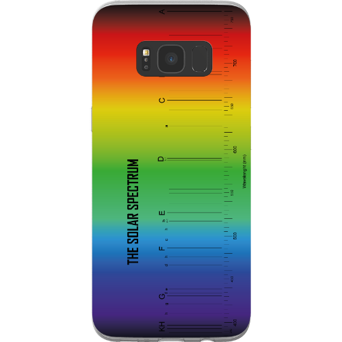 ChimiFlexi - Cover per smartphone flessibile - The Solar Spectrum (Samsung S8-S23)