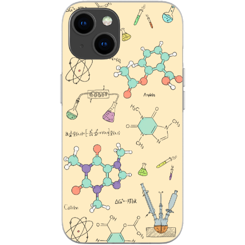 ChimiFlexi - Cover per smartphone flessibile - Chimica/colorato (iPhone + Samsung S8-S23)