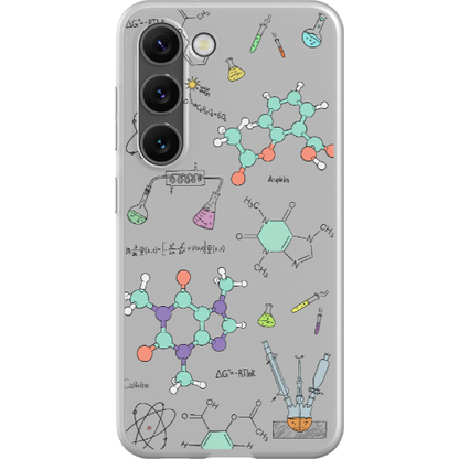 ChimiFlexi - Cover per smartphone flessibile - Chimica/Trasparente (iPhone + Samsung S9-S23)