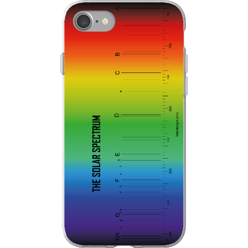 ChimiFlexi - Cover per smartphone flessibile - The Solar Spectrum (iPhone)