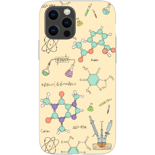 ChimiFlexi - Cover per smartphone flessibile - Chimica/colorato (iPhone + Samsung S8-S23)