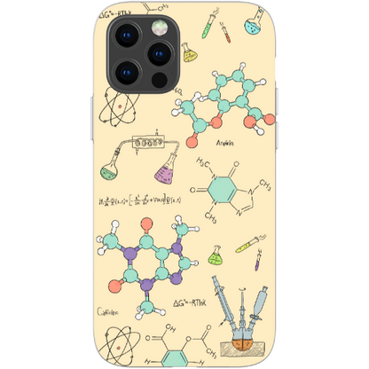 ChimiFlexi - Cover per smartphone flessibile - Chimica/colorato (iPhone + Samsung S8-S23)