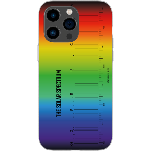 ChimiFlexi - Cover per smartphone flessibile - The Solar Spectrum (iPhone)