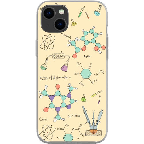 ChimiFlexi - Cover per smartphone flessibile - Chimica/colorato (iPhone + Samsung S8-S23)