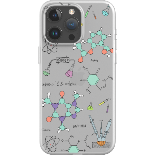 ChimiFlexi - Cover per smartphone flessibile - Chimica/Trasparente (iPhone + Samsung S9-S23)