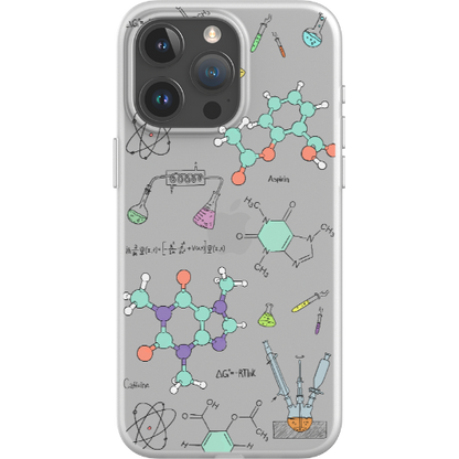 ChimiFlexi - Cover per smartphone flessibile - Chimica/Trasparente (iPhone + Samsung S9-S23)