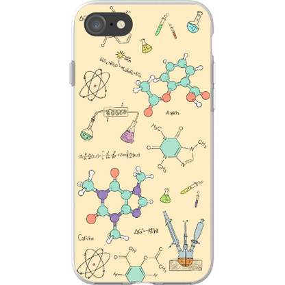 ChimiFlexi - Cover per smartphone flessibile - Chimica/colorato (iPhone + Samsung S8-S23)