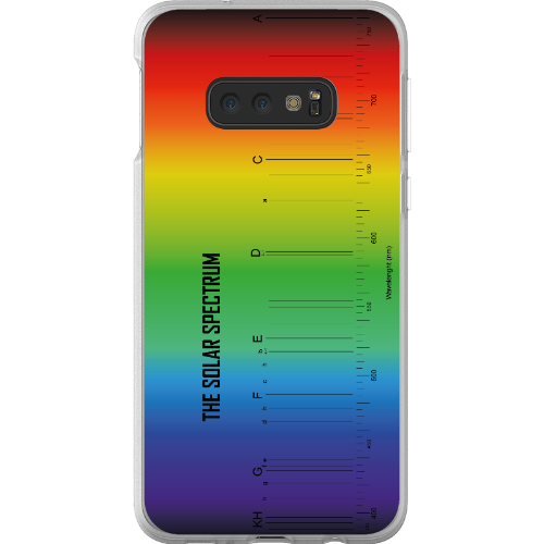 ChimiFlexi - Cover per smartphone flessibile - The Solar Spectrum (Samsung S8-S23)