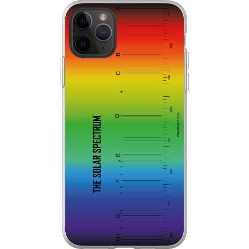 ChimiFlexi - Cover per smartphone flessibile - The Solar Spectrum (iPhone)